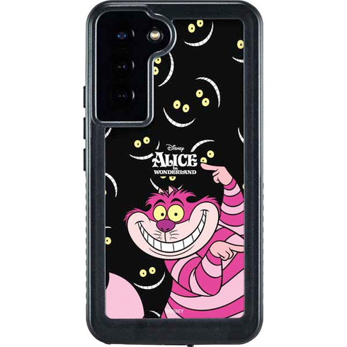 Disney Alice in Wonderland Cheshire Cat Galaxy S24 Plus Waterproof Case